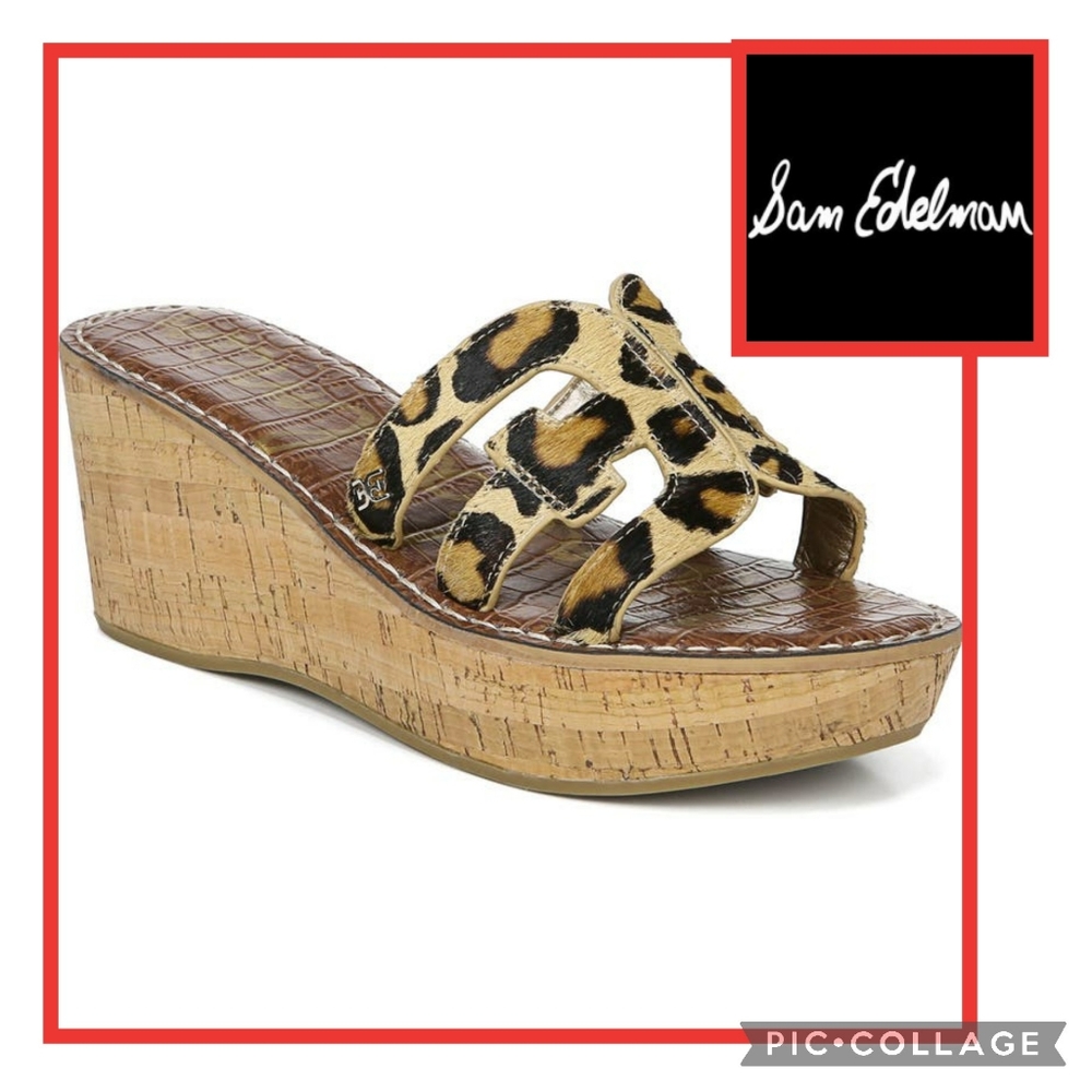 Sam Edelman Regis Platform Sandals Size 8.5
